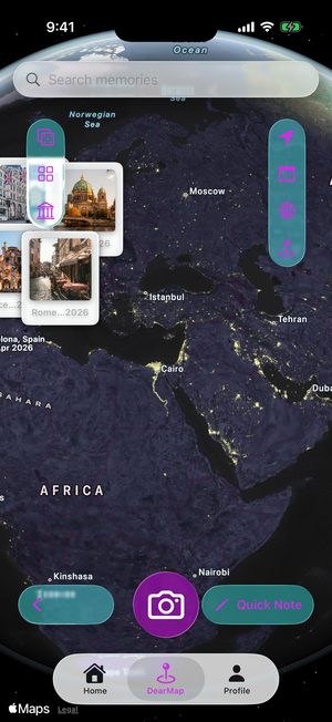 DearMaps in Lila