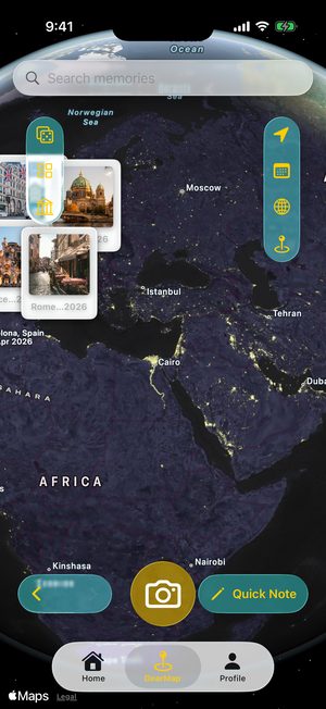 DearMaps in Gelb